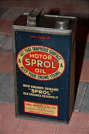 SPROL GALLON CAN - click to enlarge